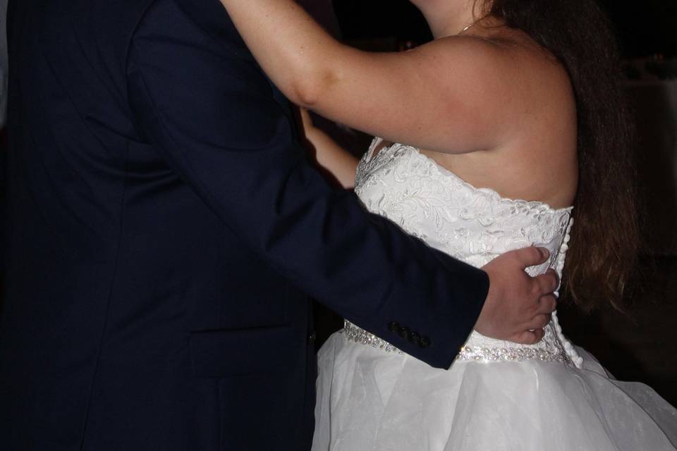 The First Dance as Mr & Mrs