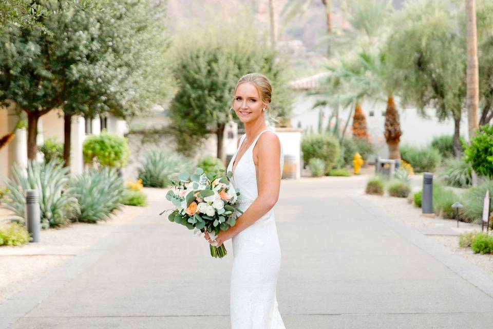 Bridal makeup