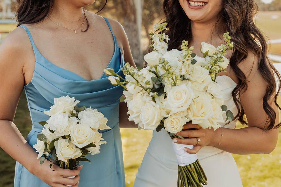 Winové Phoenix Bridal hair and