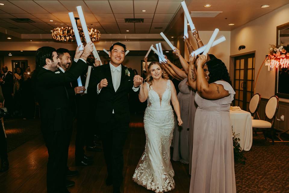 Winové Phoenix Bridal hair and
