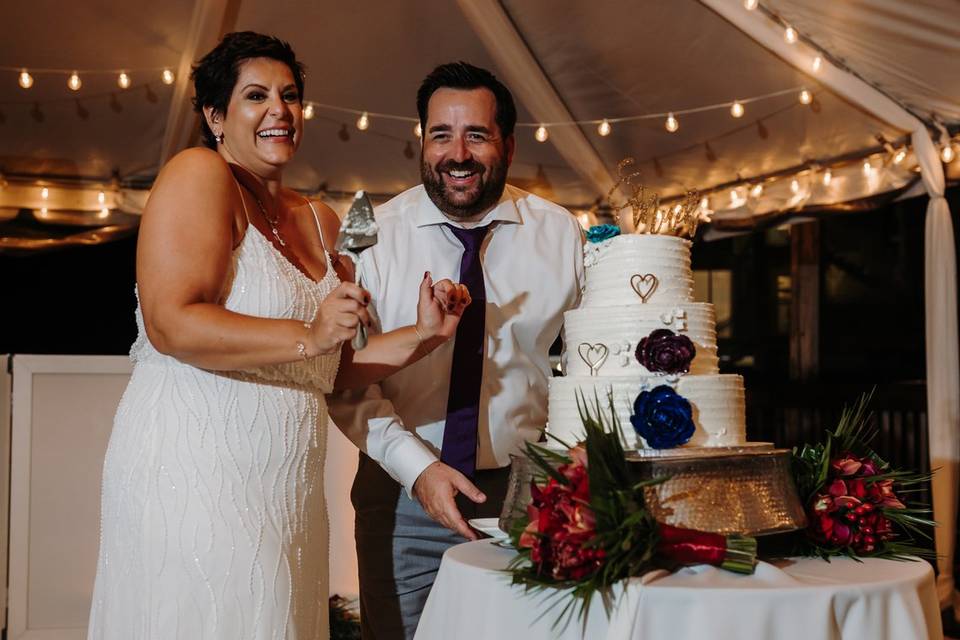 White Tent Draping