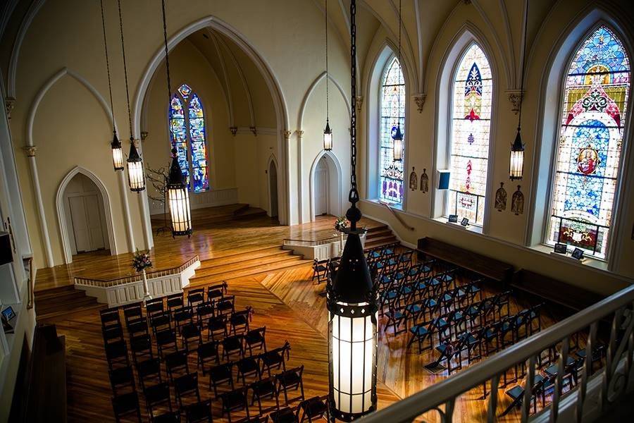 Ceremony setup