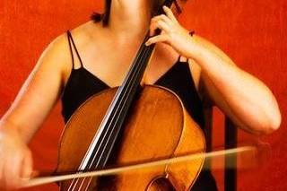 Cellist Amy Phelps photographed by Todd Adamson.