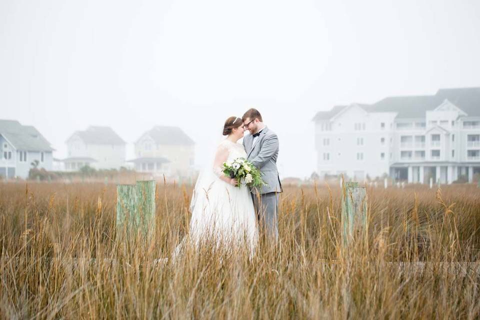 Sea fog backdrop - Kristi Midgette Photography