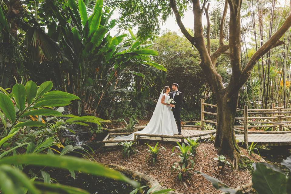 Tropical Garden Portrait