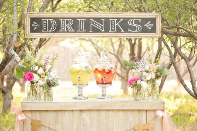 Drink stand sign
