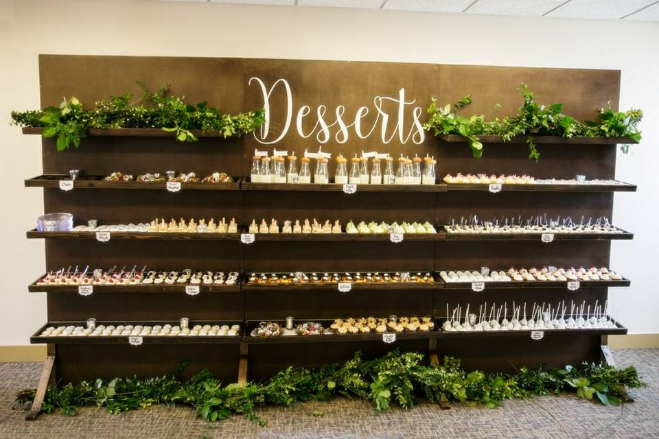 12'x7' Dessert Wall