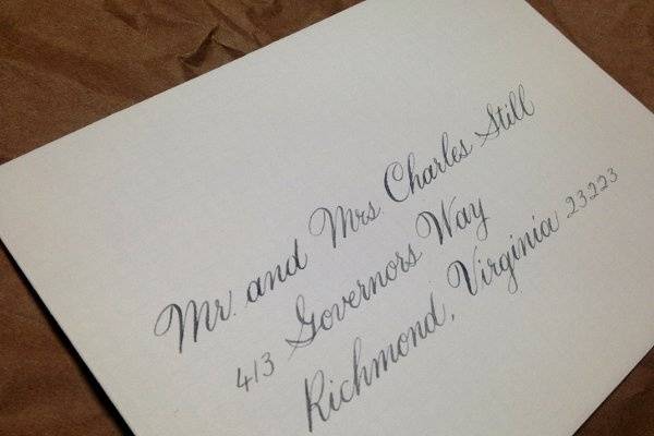 Well-Written Fine Penmanship and Etiquette