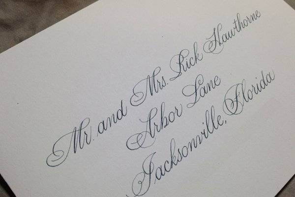 Well-Written Fine Penmanship and Etiquette