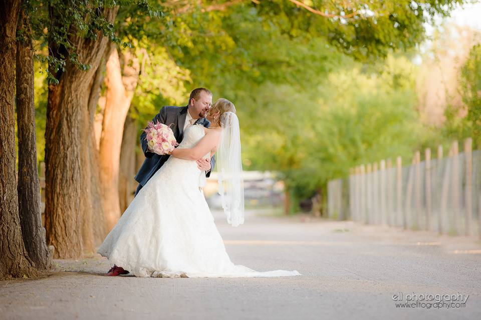 Couple kissing