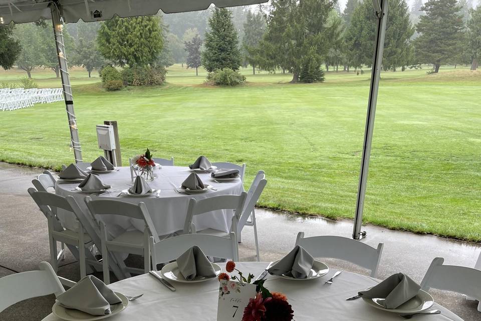 Pavilion Table Setting