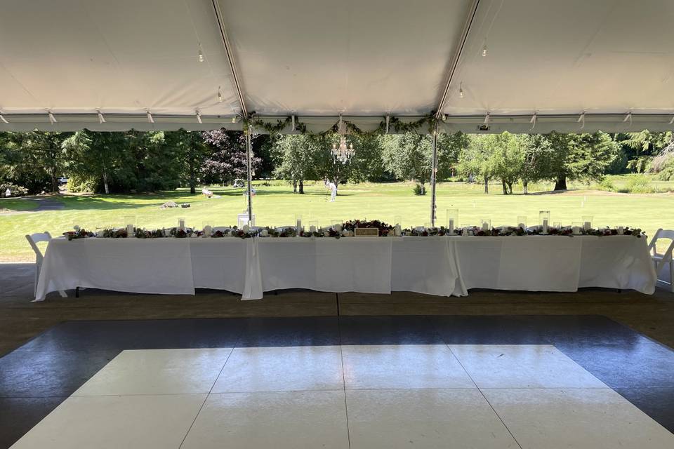 Wedding Party Table