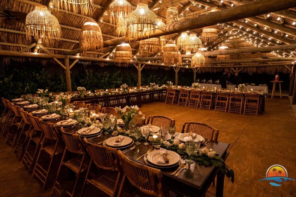 Palm House wedding setting
