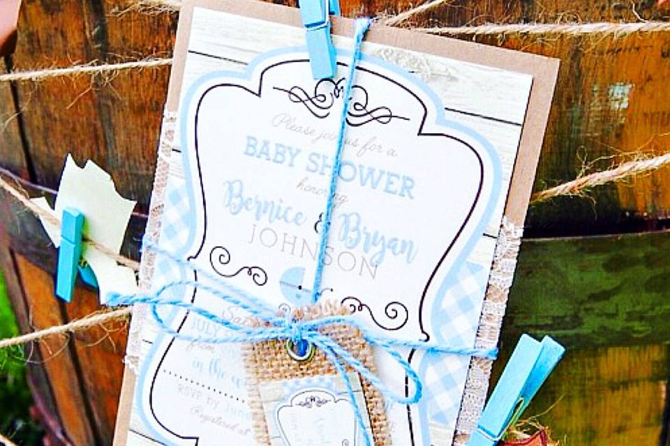 Rustic Baby Shower