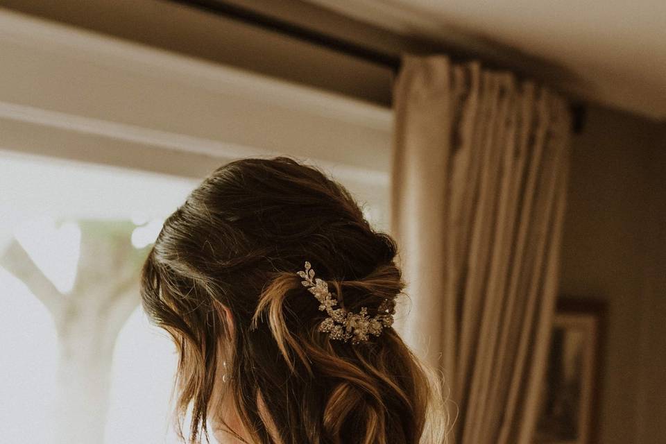 Bridal hair