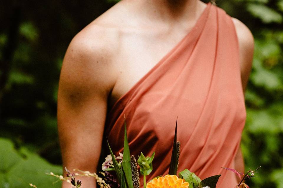 Autumn Bridesmaids Bouquet