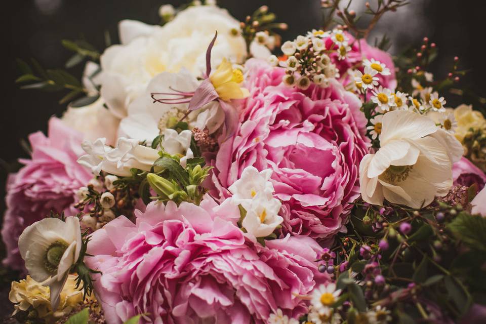 Pink Peony Bouquet