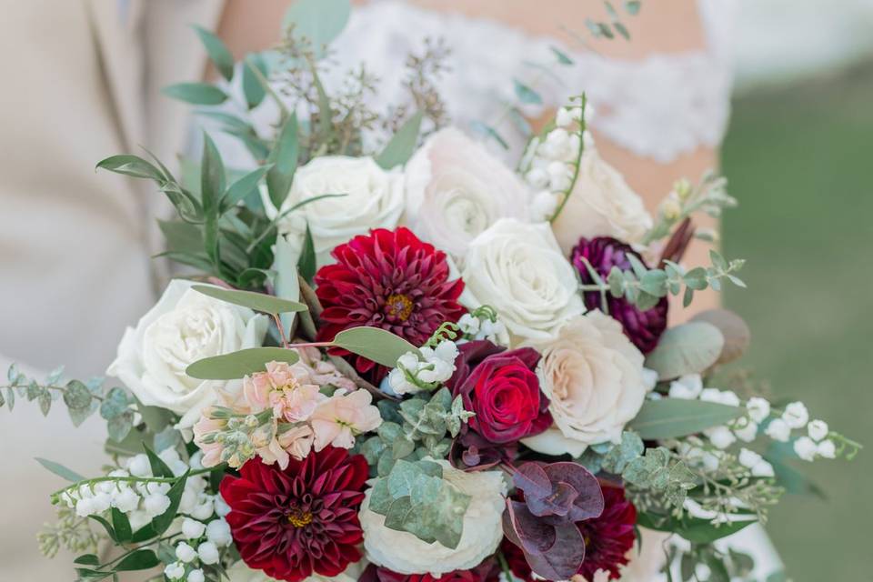 Eagles Nest Wedding Bouquet
