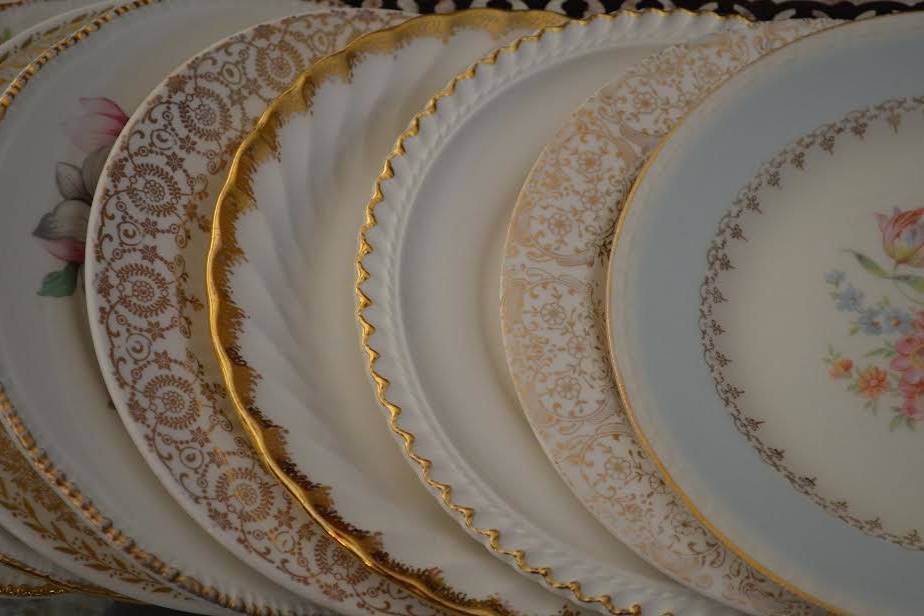 Mismatched Vintage China