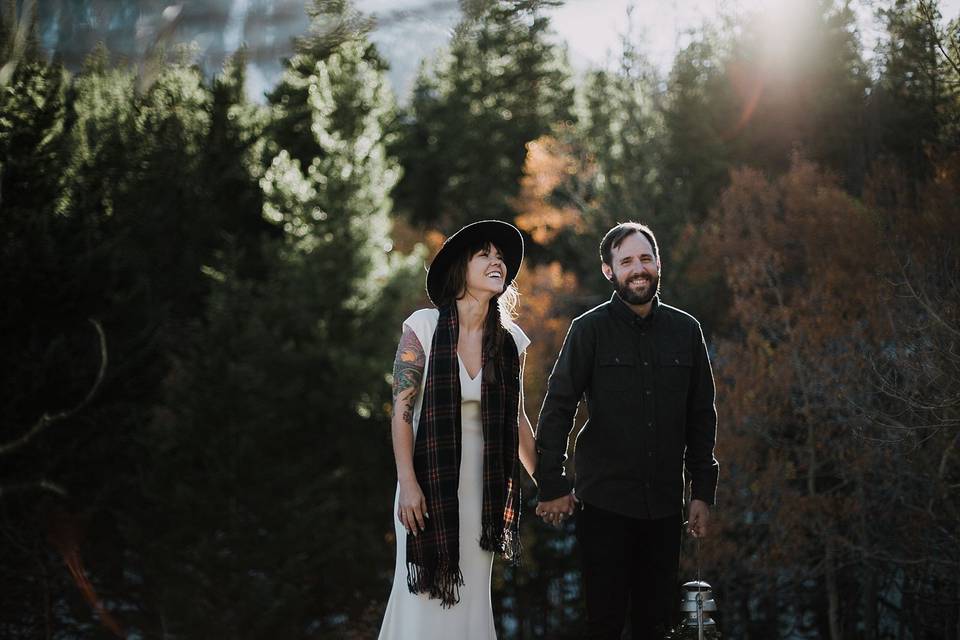Adventurous Styled Camp Elopement in Silver Plume Colorado