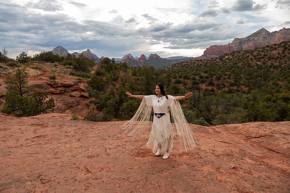 Native American Bride!