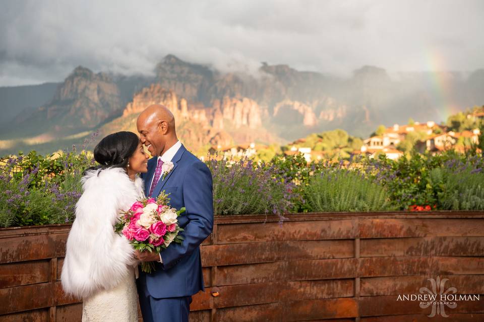 Intimate Sedona Wedding!