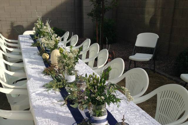 Wedding long table