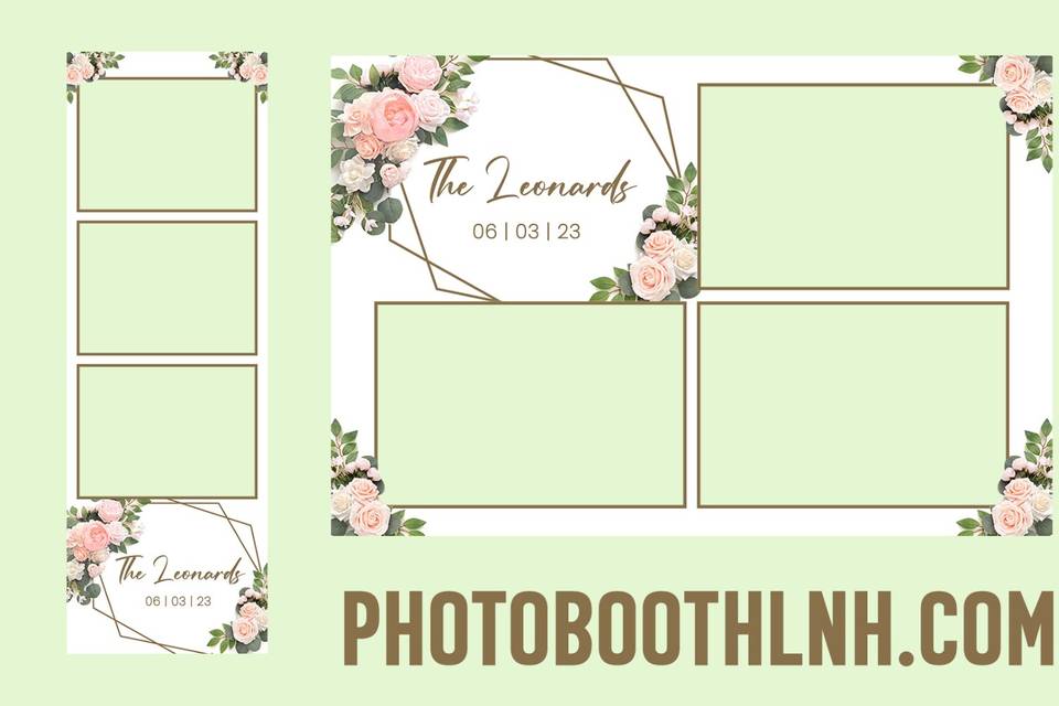 Wedding Photo booth design