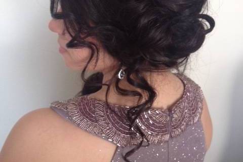 Braid Crown Wedding hair,