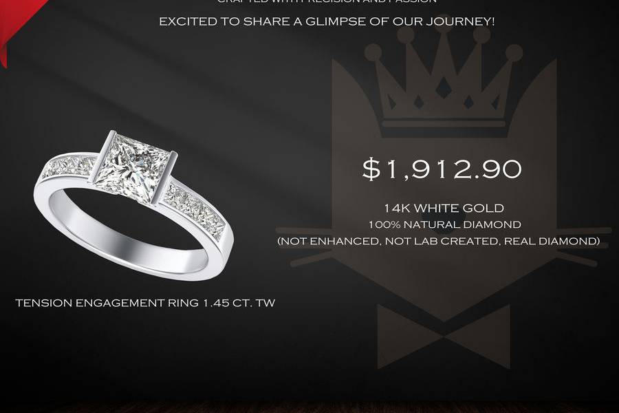 KATT Diamond Engagement Ring