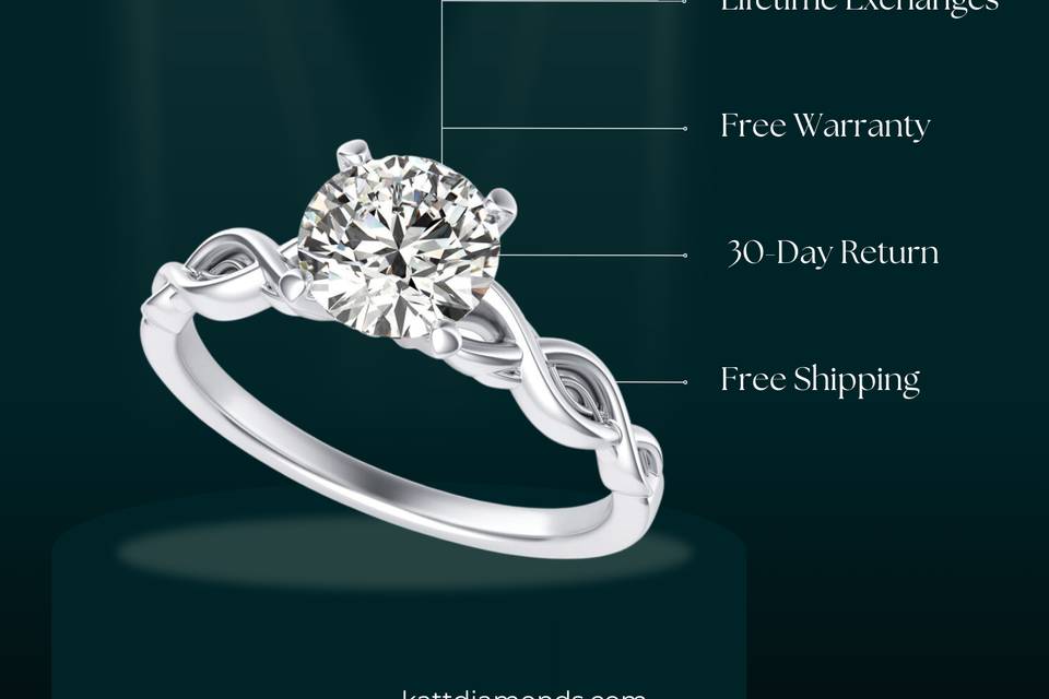 KATT Solitaire Engagement Ring