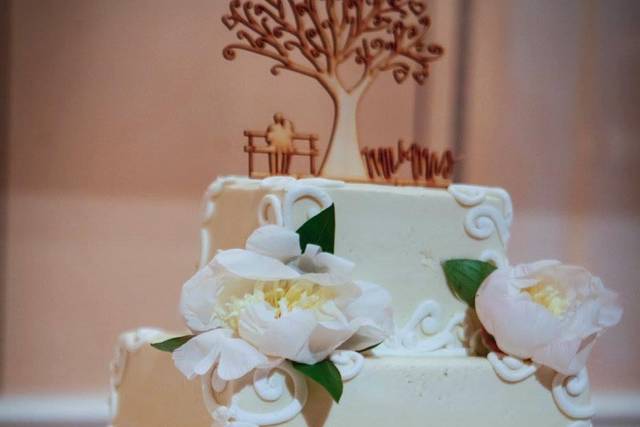 A beautiful wedding cake