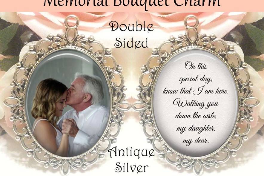 Memorial Bouquet Charm