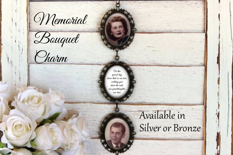 Memorial Bouquet Charm