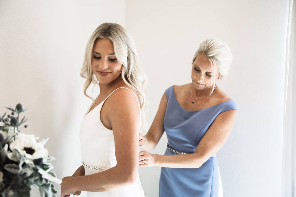 Mother/Daughter Getting Ready