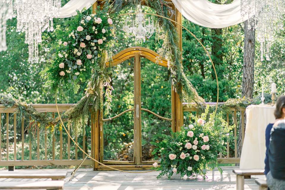 Ceremony arbor