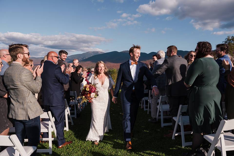 Mountain wedding NH