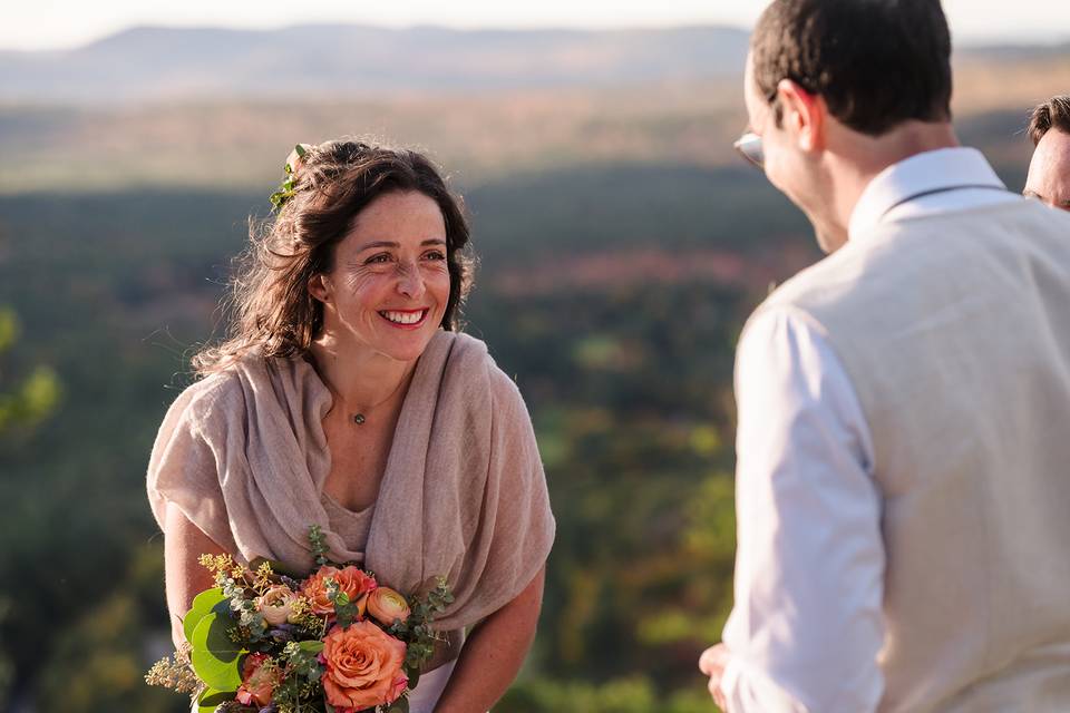Mountain wedding NH