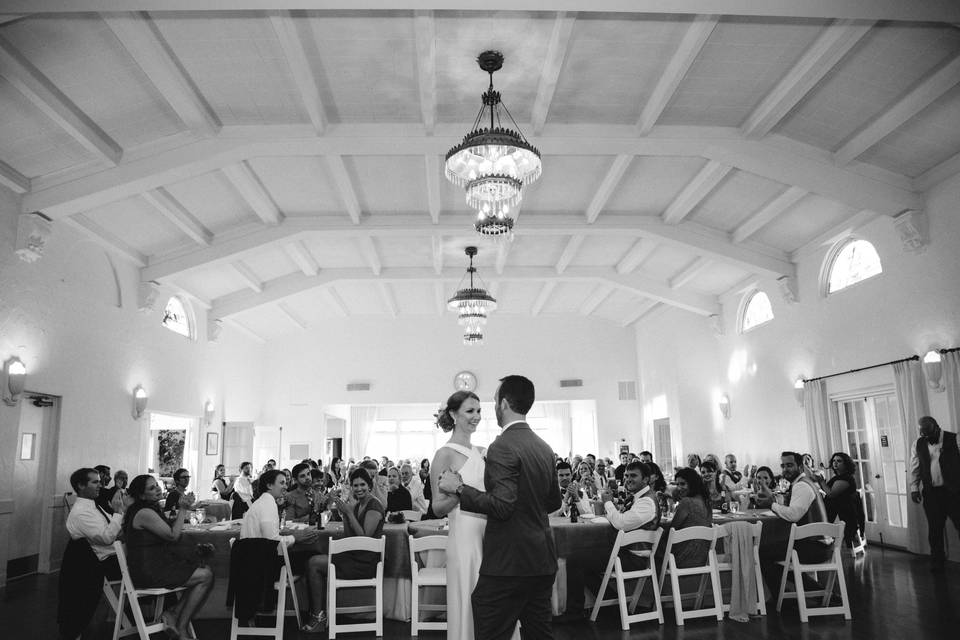 First dance at wedding