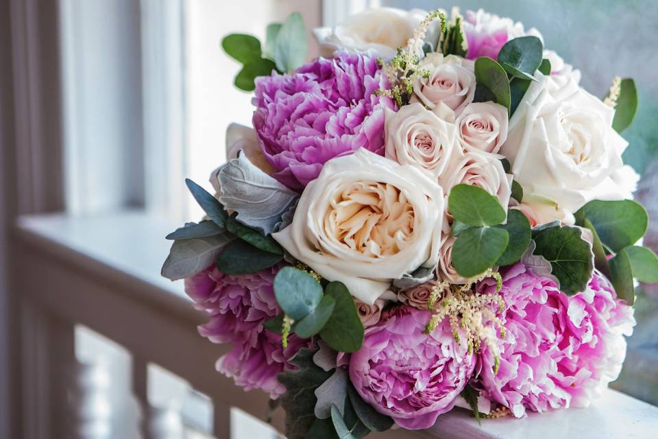 Pink Peonies Bouquet