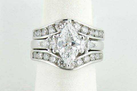 Brilliant Marquis Diamond Set