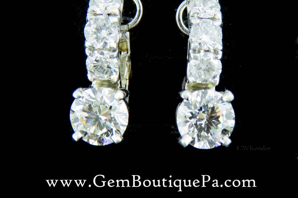 Diamond earrings