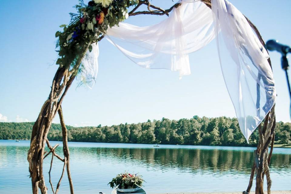 Ceremony florals