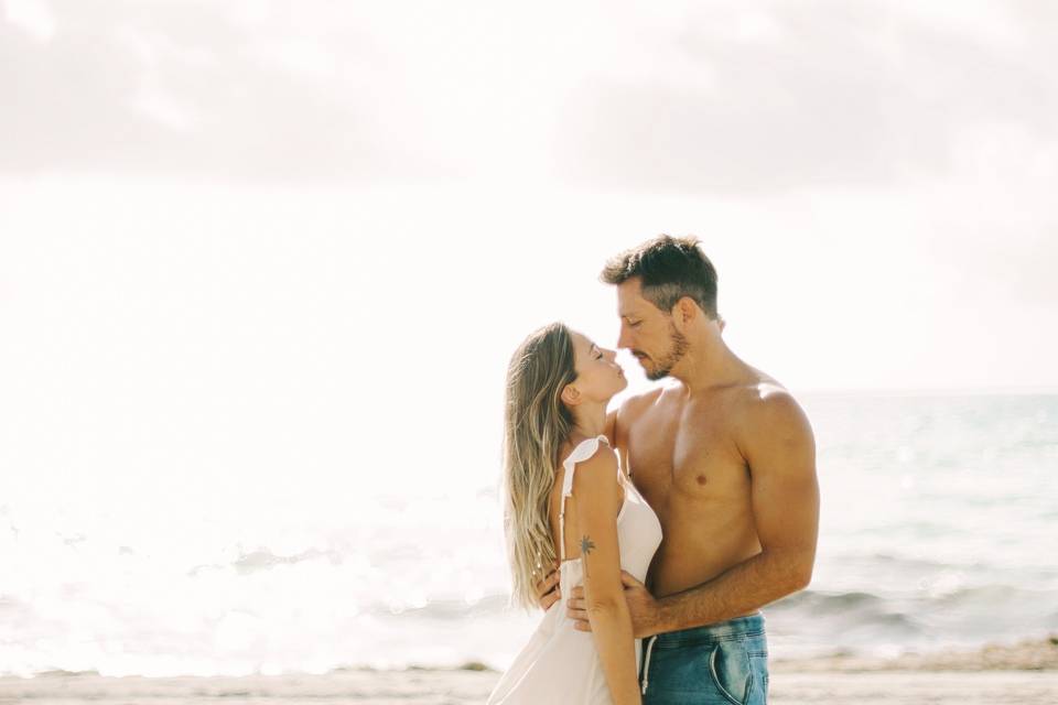 Elopement on the beach