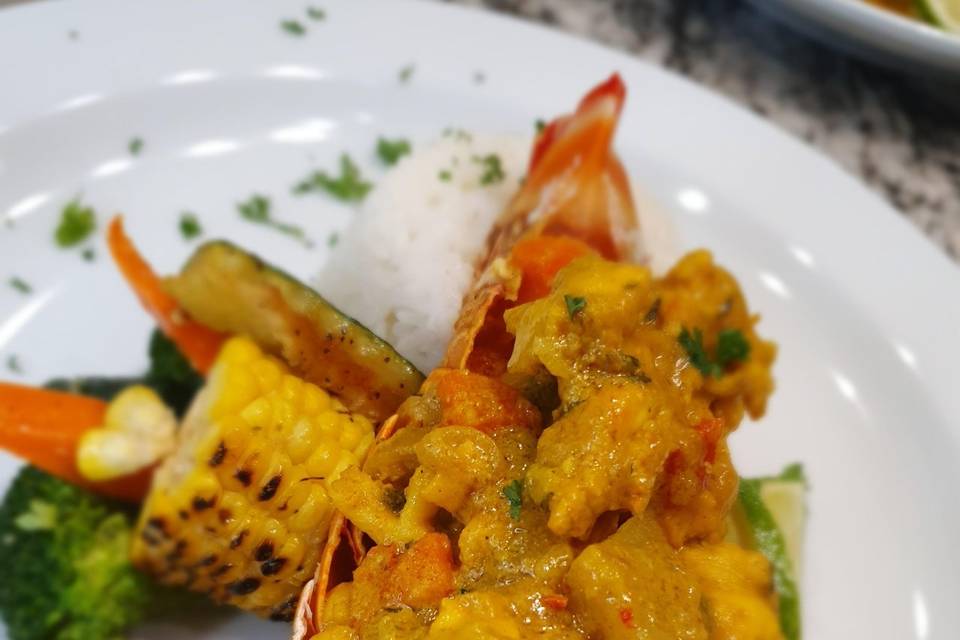 Curry Lobster