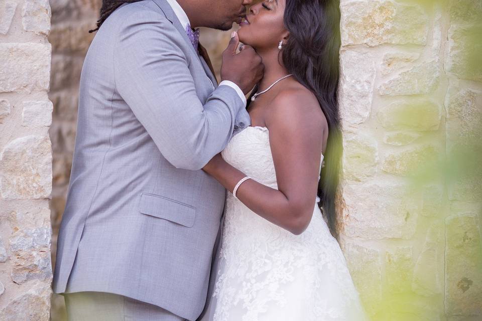 Couple kissing