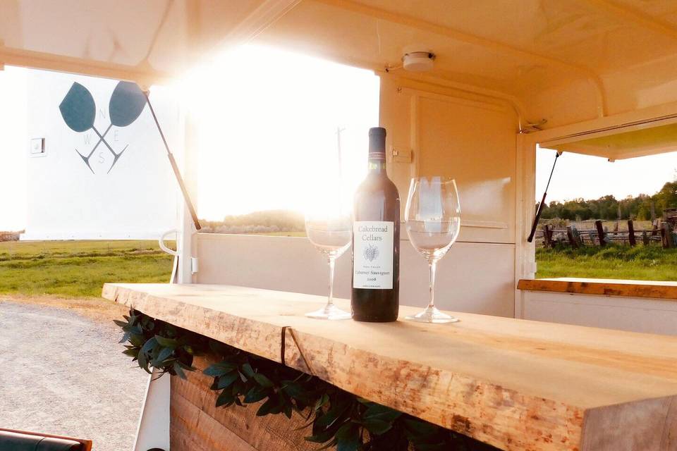Wine and beer