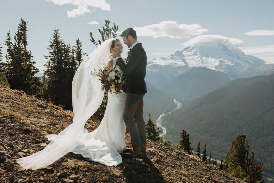 Mt. Rainier Backdrop