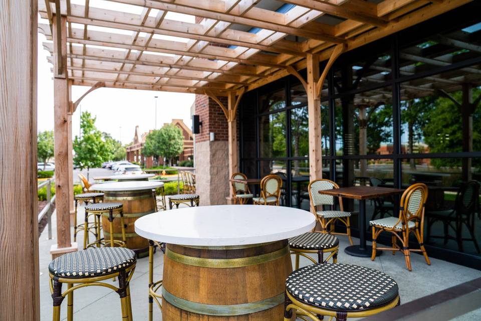 Patio in Annapolis location