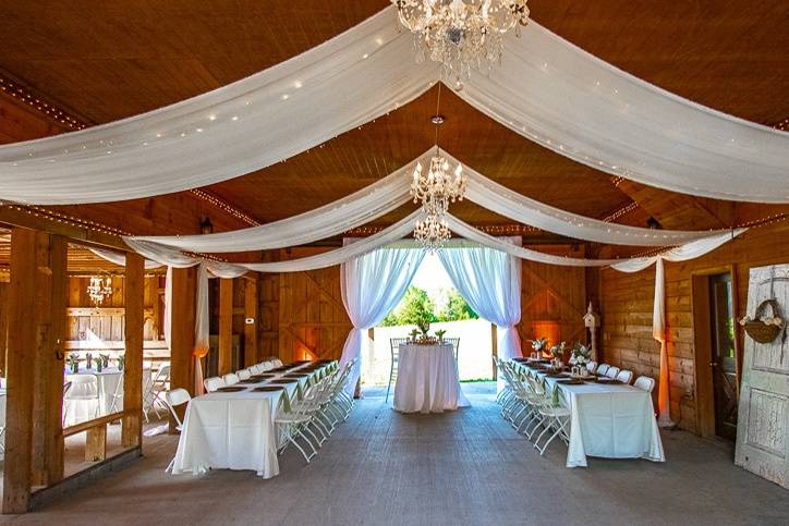 Party Barn and Drapes